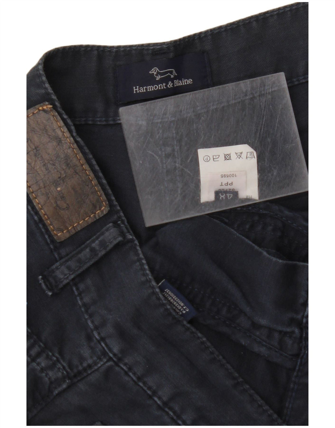 Ανδρικό καθημερινό παντελόνι HARMONT & BLAINE IT 48 Medium W32 L30 Navy Blue