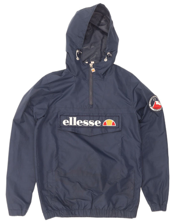 Ανδρικό μπουφάν Anorak με κουκούλα Ellesse UK 34 XS Navy Blue Polyester