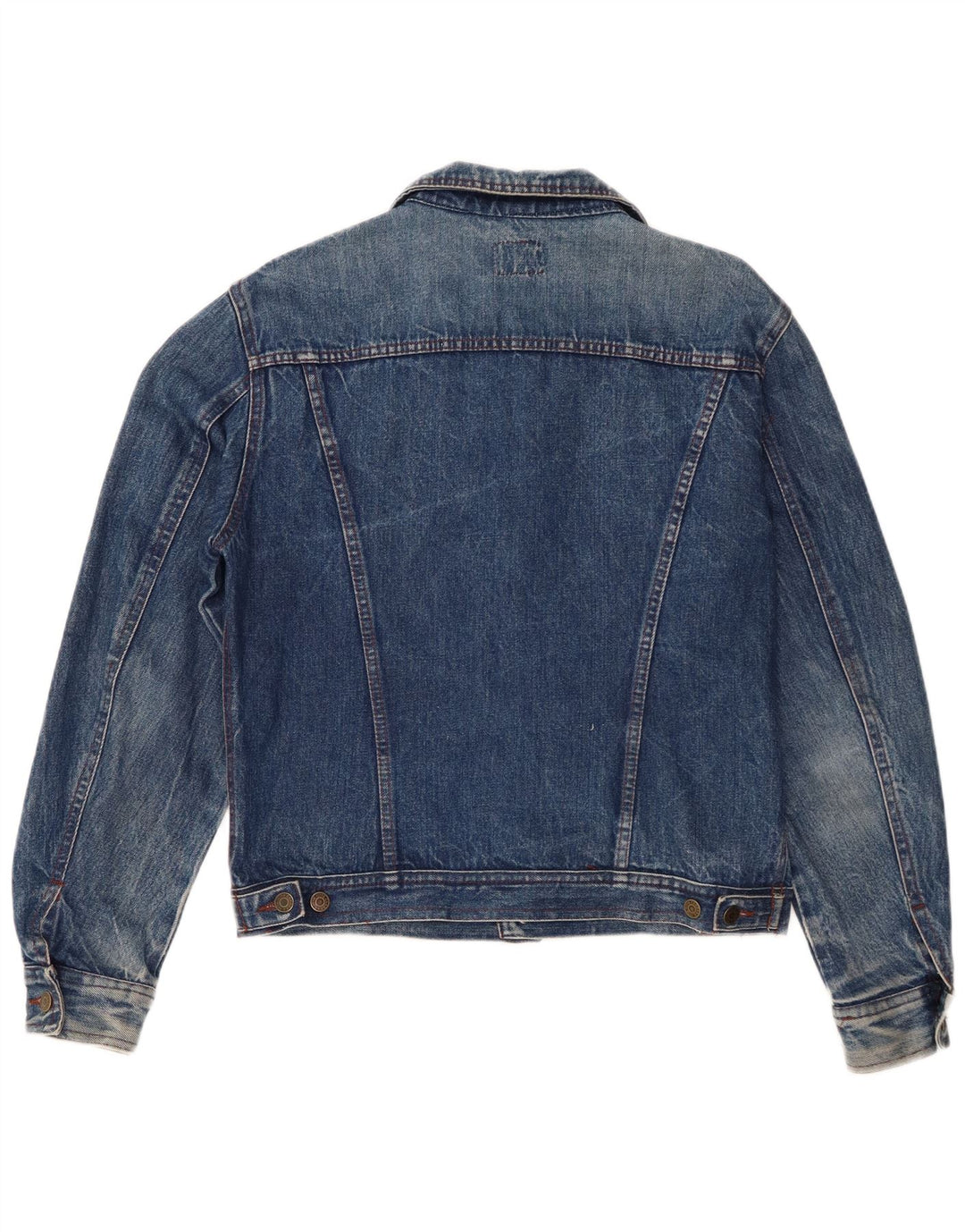 Carrera Γυναικείο Τζιν Μπουφάν UK 16 Μεγάλο Μπλε Βαμβακερό