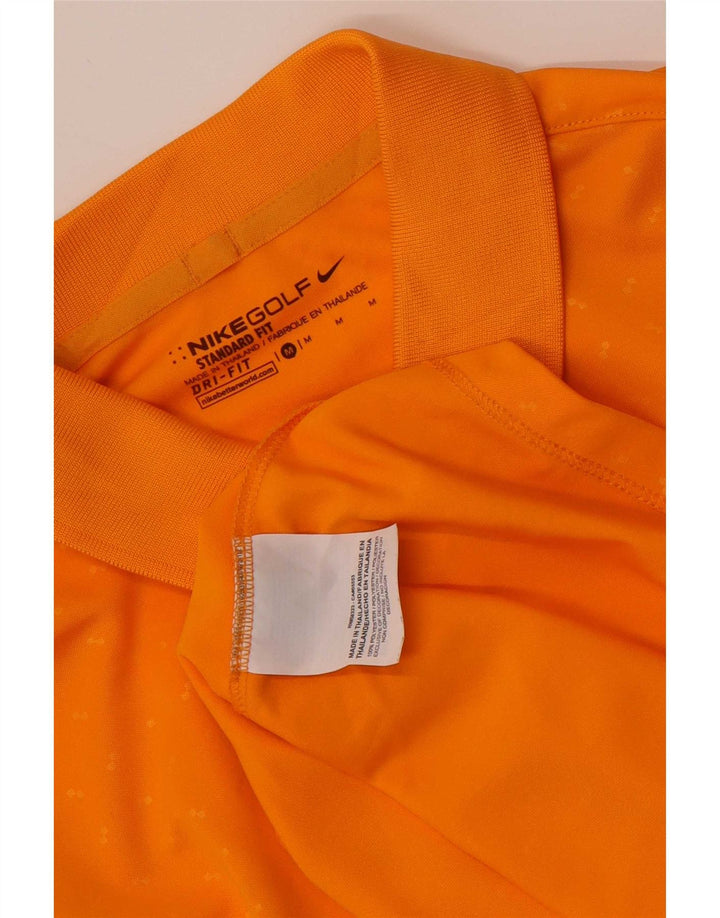 Ανδρικό μπλουζάκι Nike Dri Fit Standard Fit Polo με μεσαίο πορτοκαλί στίγματα από πολυεστέρα