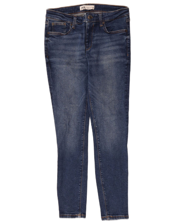 Zara Womens Skinny Jeans EU 40 Medium W30 L27 Blue Cotton