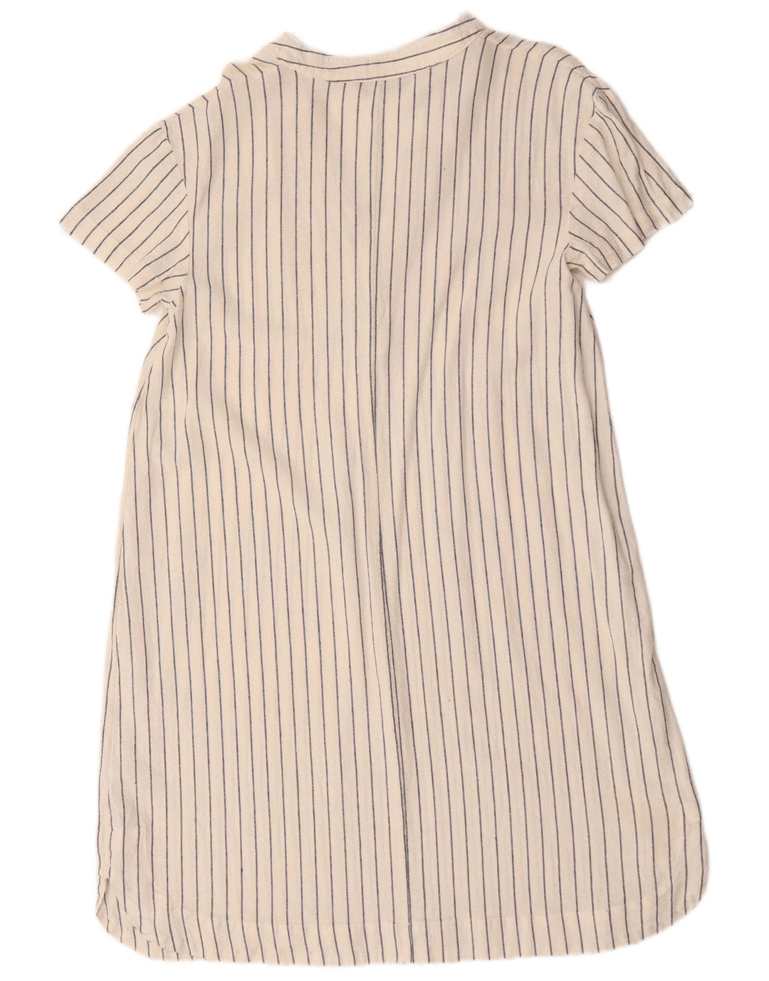 Marks & Spencer Γυναικείο Oversized Shift φόρεμα UK 10 Small White ριγέ