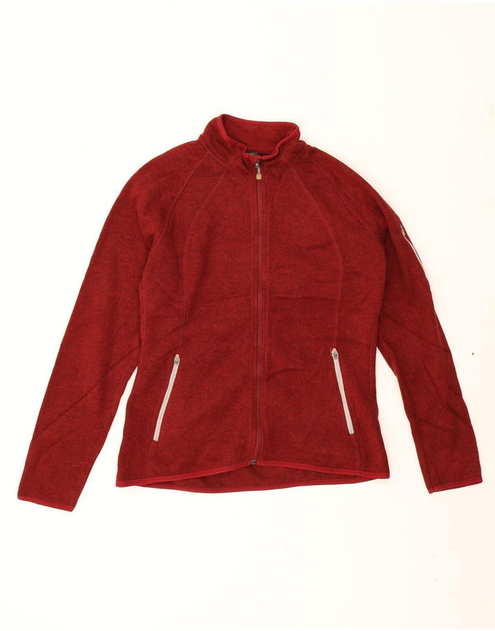 Γυναικεία αθλητική φόρμα Eddie Bauer Top Jacket UK 18 XL Red Flecked Polyester