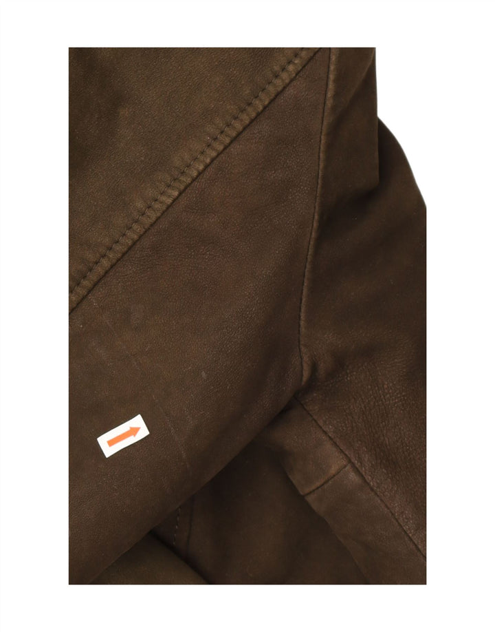 Ανδρικό Suede Jacket Scotch & Soda UK 40 Large Khaki Leather
