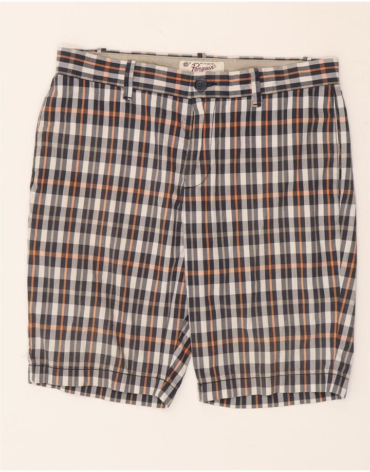 Ανδρικό σορτς Chino Penguin W32, μεσαίο πολύχρωμο βαμβακερό