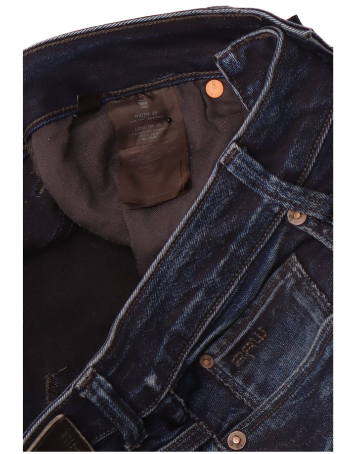 G-STAR Γυναικείο 3301 Slim Jeans W29 L30 Navy Blue Cotton