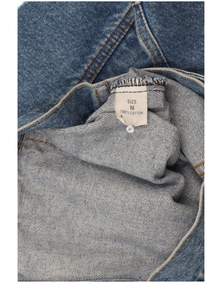 Vintage Γυναικείο Τζιν Μπουφάν UK 14 Μεσαίο Μπλε Βαμβακερό