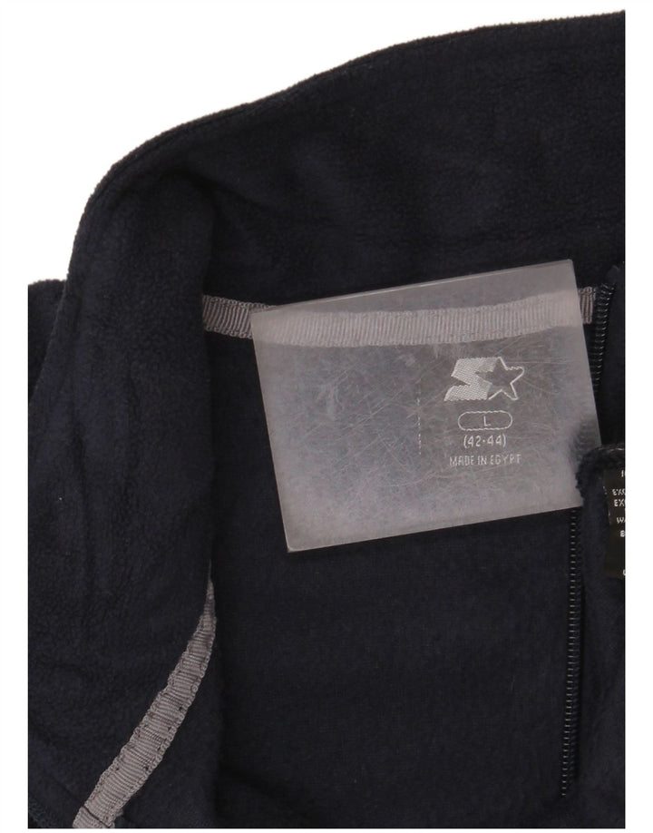 Ανδρικό Fleece Jacket G-Star UK 40 Large Navy Blue Polyester