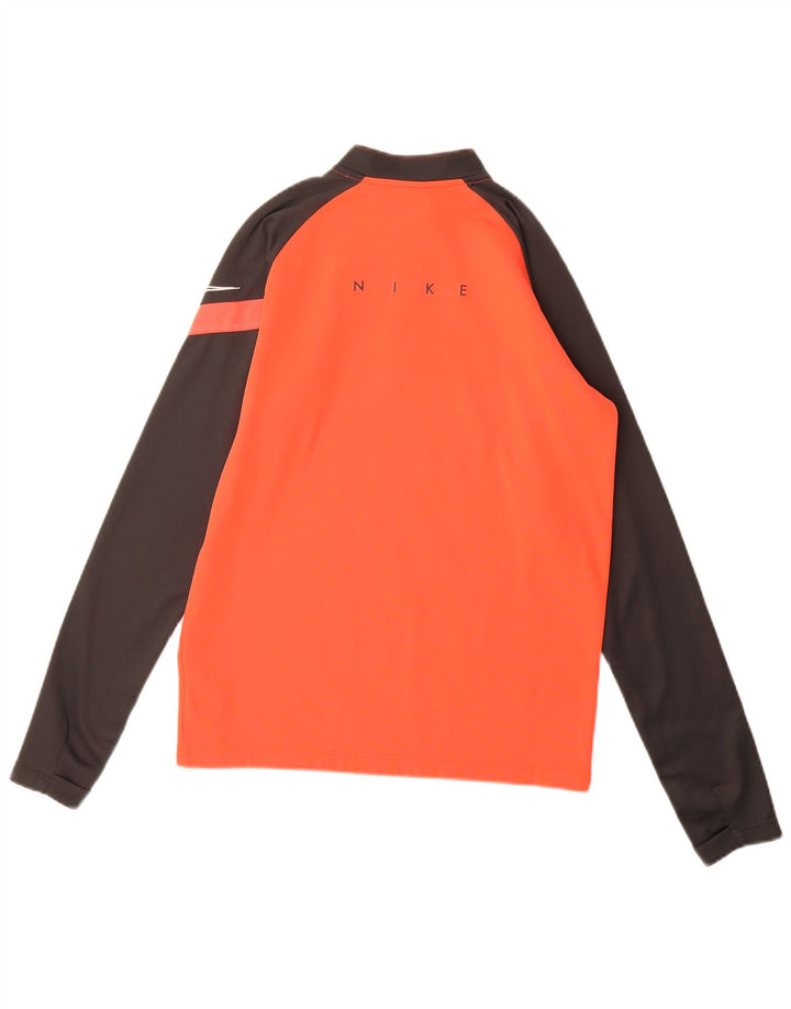 Nike Boys Dri Fit Graphic Pullover αθλητική φόρμα 12-13 ετών, μεγάλο πορτοκαλί