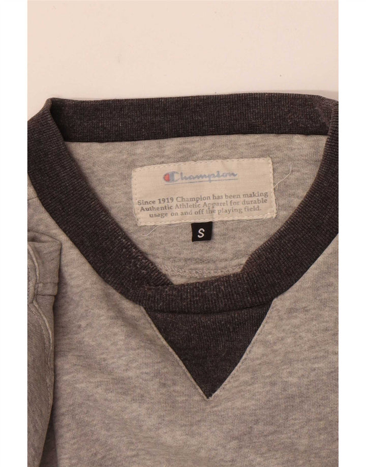 Ανδρικό φούτερ Champion Jumper Small Grey Colourblock