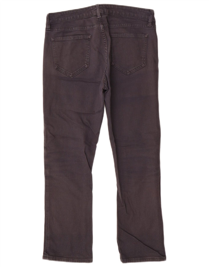 Fat Face Γυναικείο Cropped Jeans UK 10 Small W28 L23 Grey Cotton