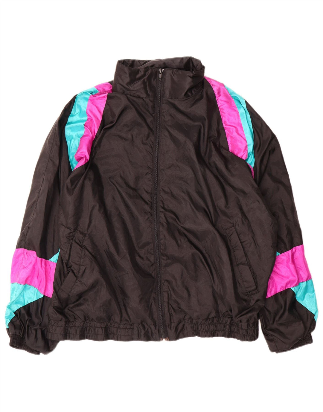 Ανδρική φόρμα Vintage Loose Fit Top Jacket Small Black Colourblock