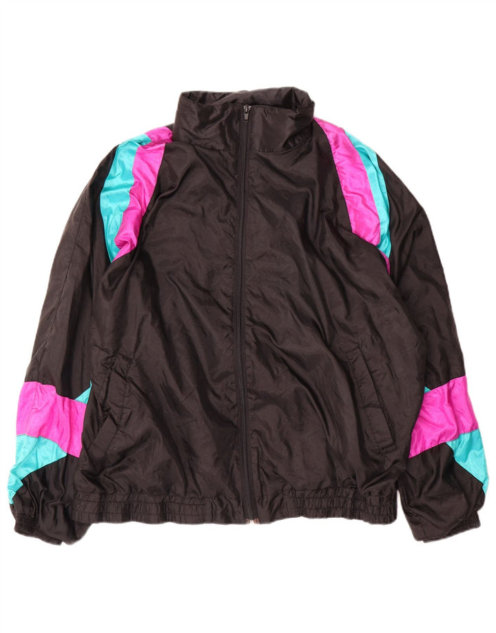 Ανδρική φόρμα Vintage Loose Fit Top Jacket Small Black Colourblock