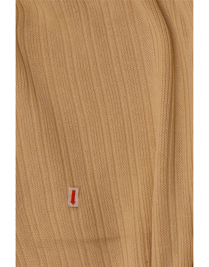 Ανδρικό πουλόβερ Marlboro Classics με V λαιμόκοψη XL Μπεζ βαμβακερό