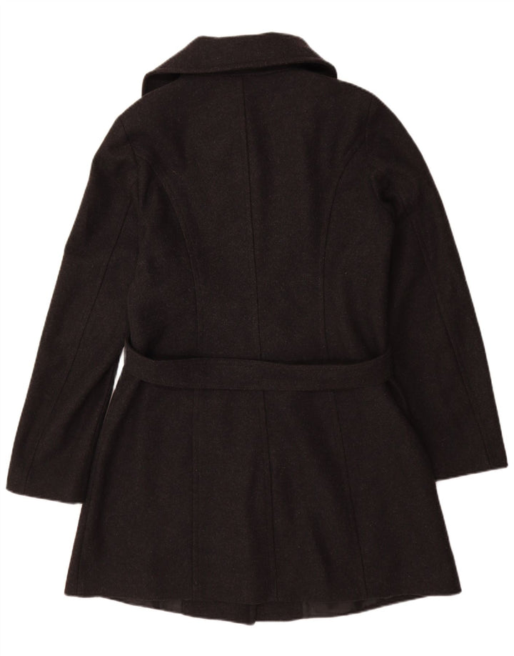 BENETTON Γυναικείο Παλτό IT 46 Μεγάλο Γκρι Μαλλί