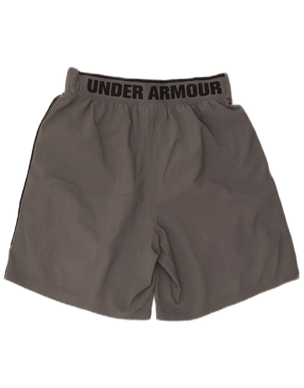 Ανδρικό γραφικό αθλητικό σορτς Under Armour Medium Grey