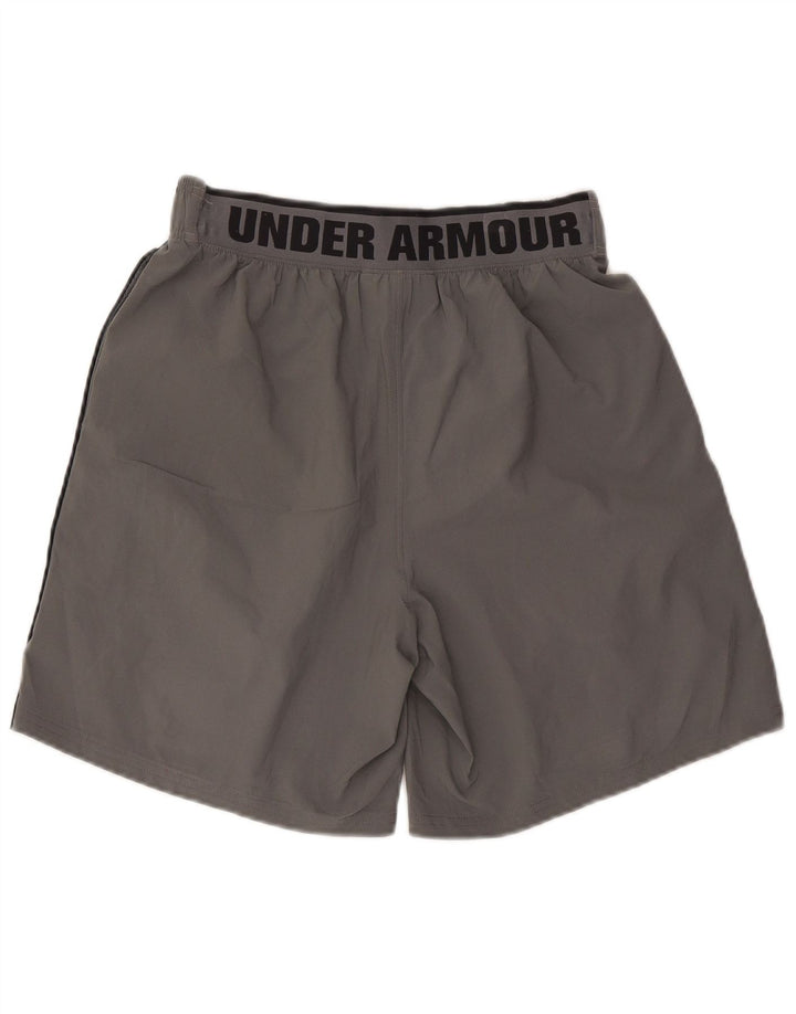 Ανδρικό γραφικό αθλητικό σορτς Under Armour Medium Grey