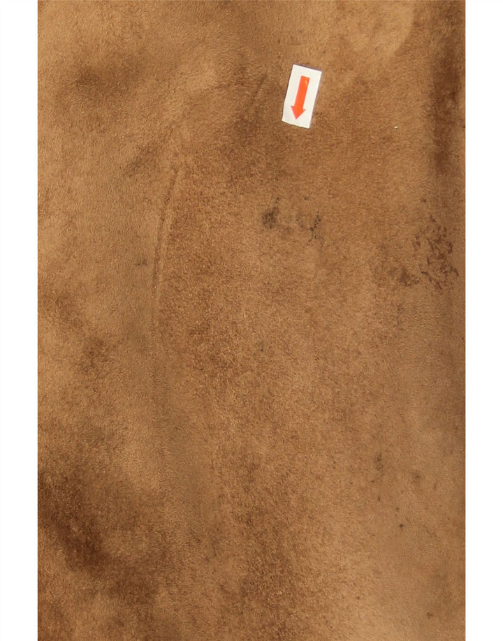 Vintage Γυναικείο Παλτό Shearling IT 44 Κλασικό Καφέ Shearling
