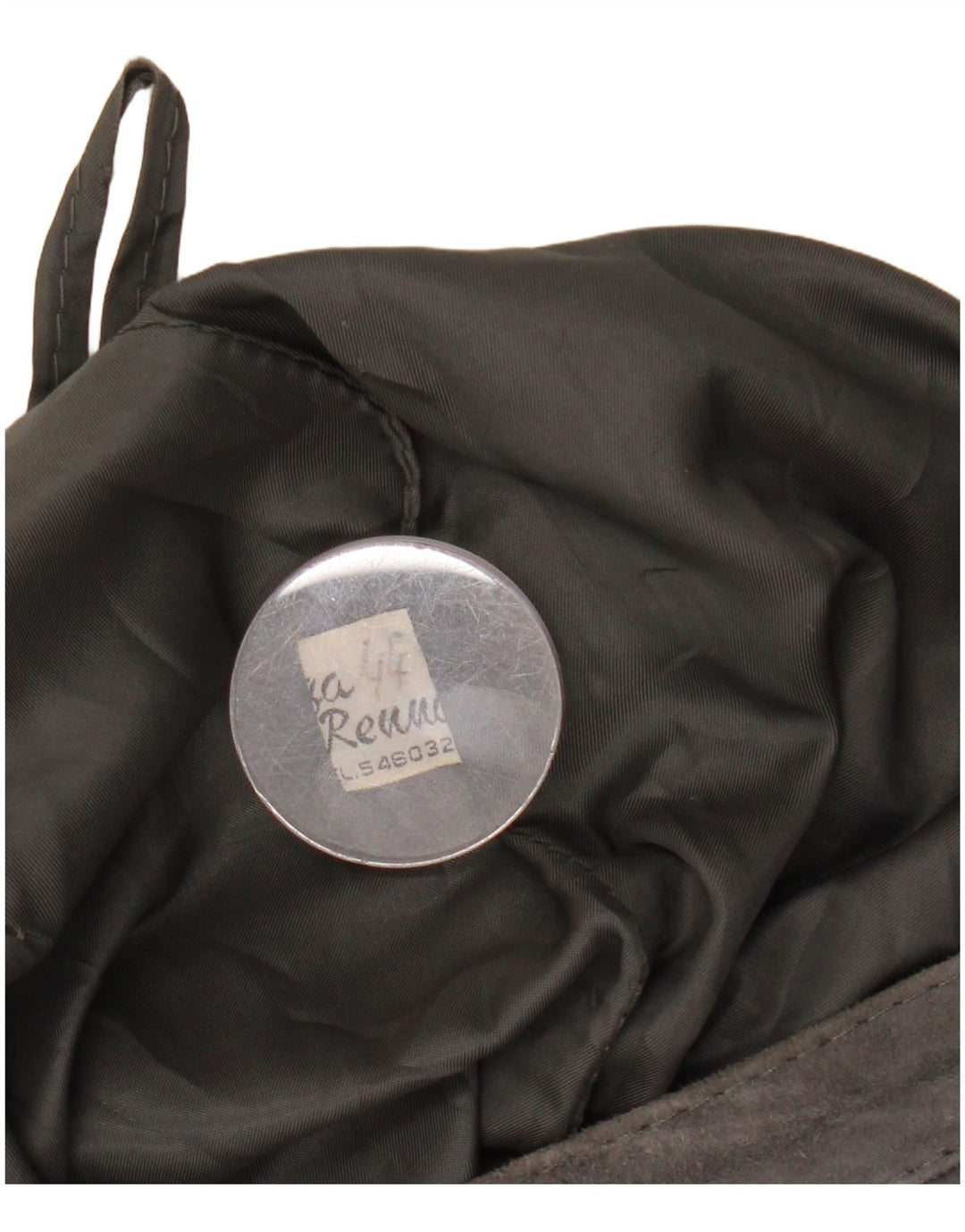 Γυναικεία Suede Φούστα VINTAGE IT 44 W27 L26 Γκρι