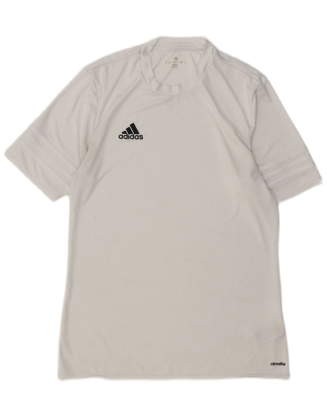Ανδρικό T-Shirt Climalite ADIDAS Top Medium White Polyester