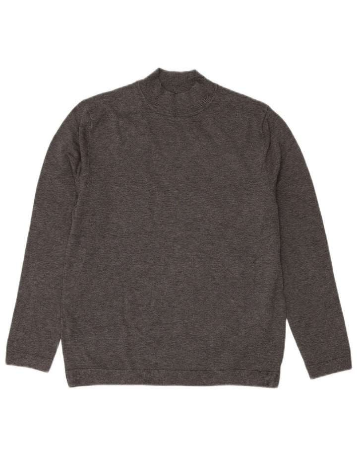 Πουλόβερ ZARA Boys Turtle Neck Jumper 13-14 Years Grey