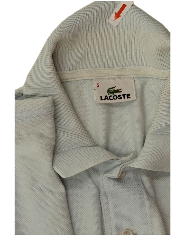 Ανδρικό μπλουζάκι πόλο Lacoste, μέγεθος 5, μεγάλο μπλε βαμβακερό