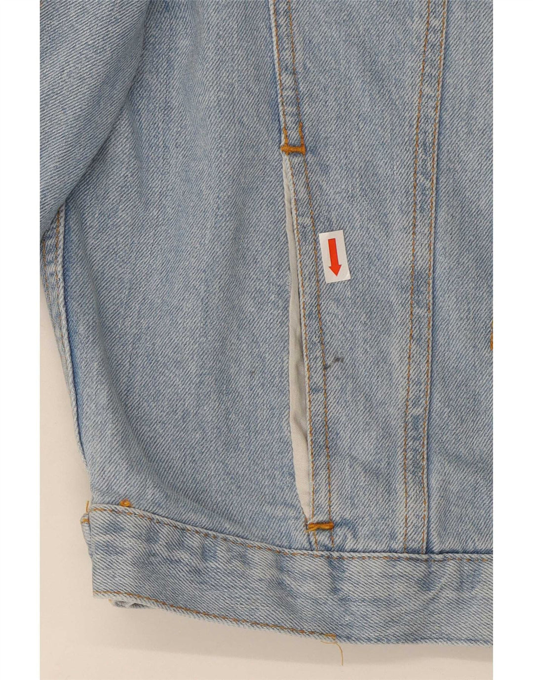 Chambers Γυναικείο Τζιν Μπουφάν UK 12 Medium Blue Cotton
