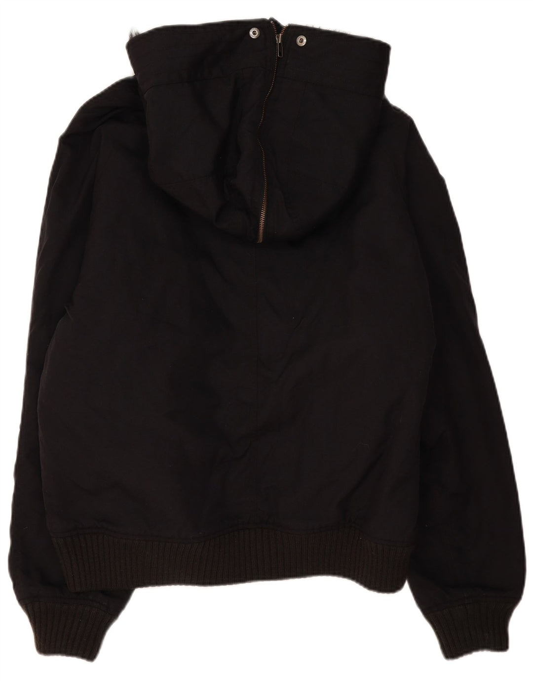 Ανδρικό μπουφάν με κουκούλα Woolrich UK 42 XL Μαύρο