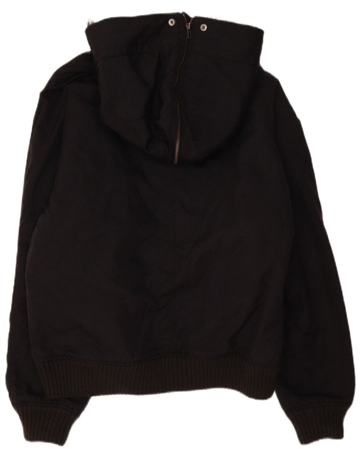 Ανδρικό μπουφάν με κουκούλα Woolrich UK 42 XL Μαύρο