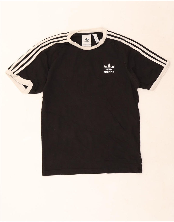 Ανδρικό T-Shirt Adidas Top Μικρό μαύρο βαμβακερό