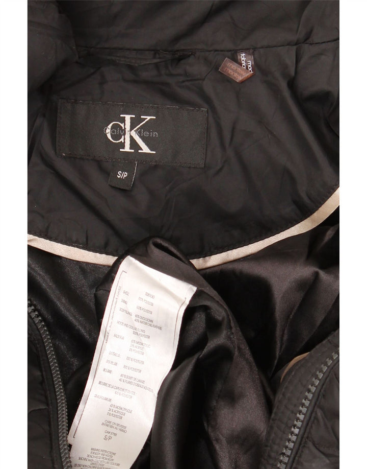 Calvin Klein Γυναικείο μπουφάν με επένδυση UK 10 Small Black Polyester