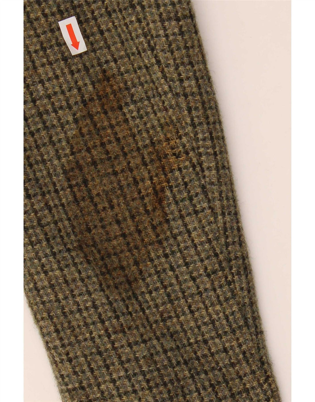 Jack Wills γυναικείο σακάκι 3 κουμπιών UK 10 Small Khaki Houndstooth Wool