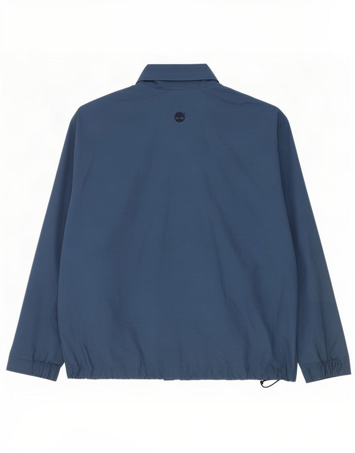 Ανδρικό μπουφάν βροχής Timberland UK 38 Medium Navy Blue Cotton