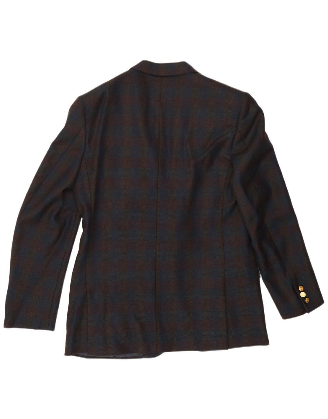 Valentino Ανδρικό σακάκι σακάκι με 2 κουμπιά UK 38 Medium Navy Blue Check