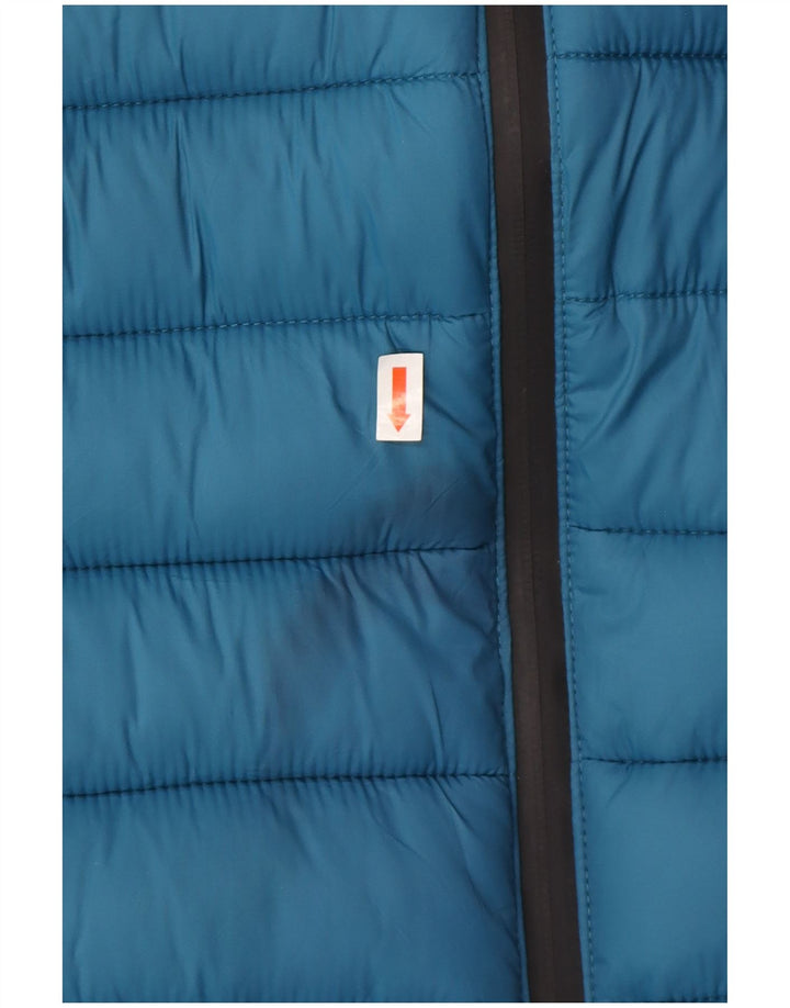 Lotto Mens Hooded Jacket UK 40 Large Blue Polyester