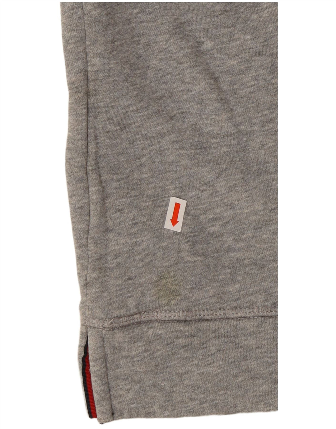 TOMMY HILFIGER Γυναικείο υπερμεγέθη γραφικό φούτερ με κουκούλα UK 14 Medium Grey