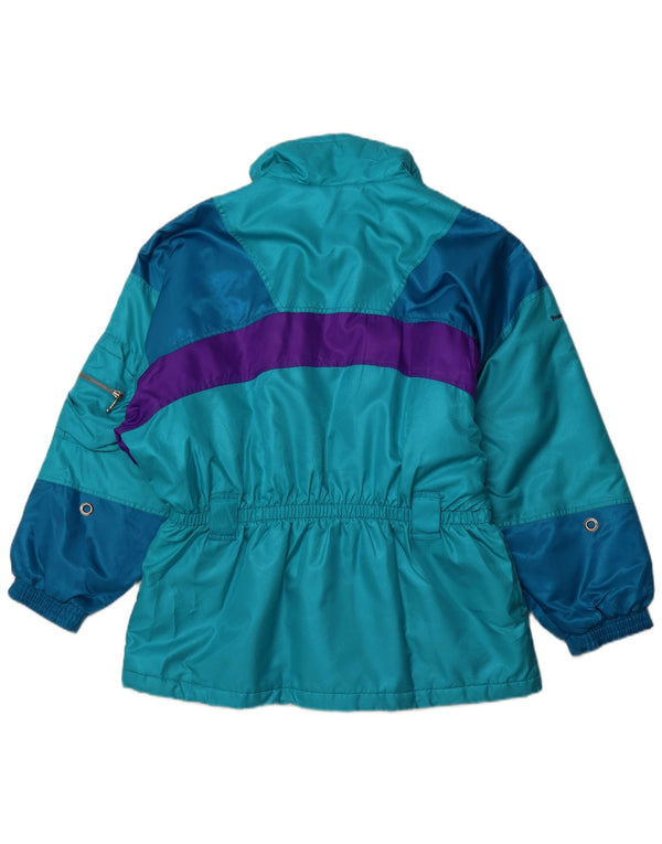 DUBIN Γυναικείο μπουφάν σκι μεγάλου μεγέθους EU 44 XL Blue Colorblock Sports