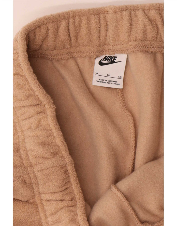 Ανδρική φόρμα βελούδινης φόρμας Nike Joggers XL Beige Polyester