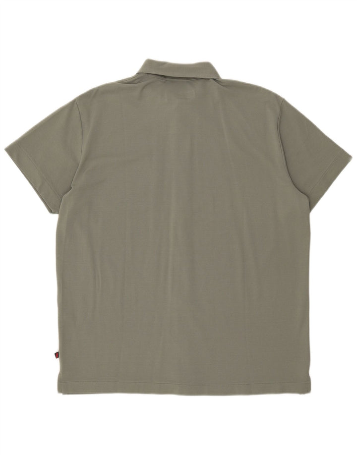 Ανδρικό κοντομάνικο πουκάμισο Marlboro Classics XL Khaki Tactel