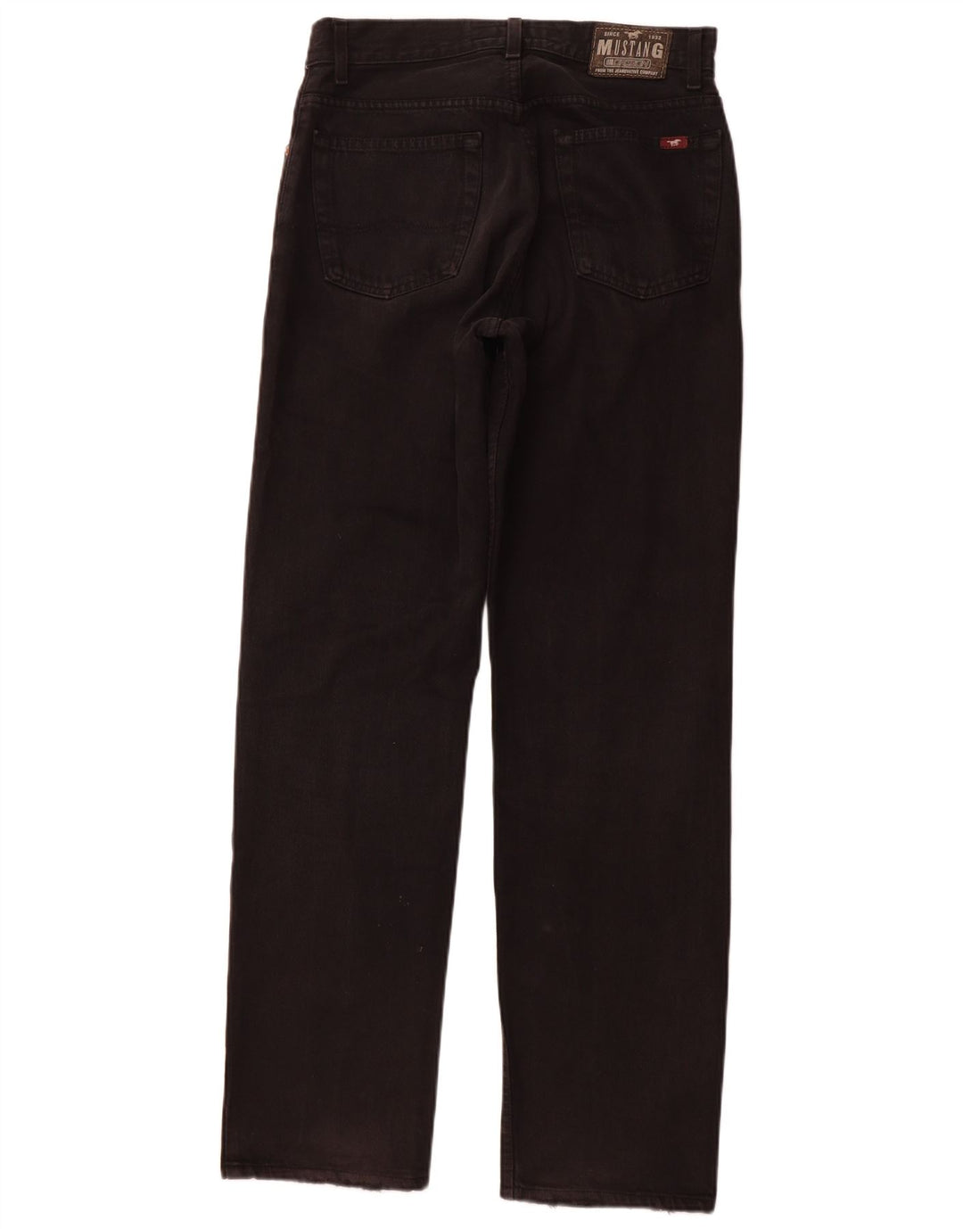 MUSTANG Ανδρικό τζιν Oregon ίσιο W31 L32 Μαύρο βαμβακερό