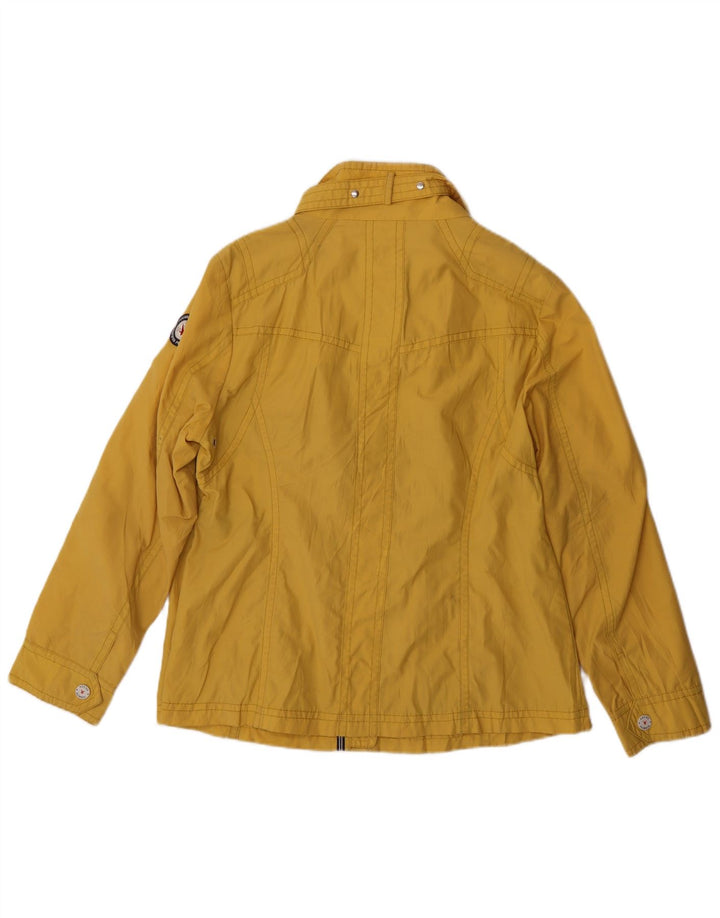 FUCHS & SCHMITT Γυναικείο Utility Jacket UK 16 μεγάλο κίτρινο βαμβακερό