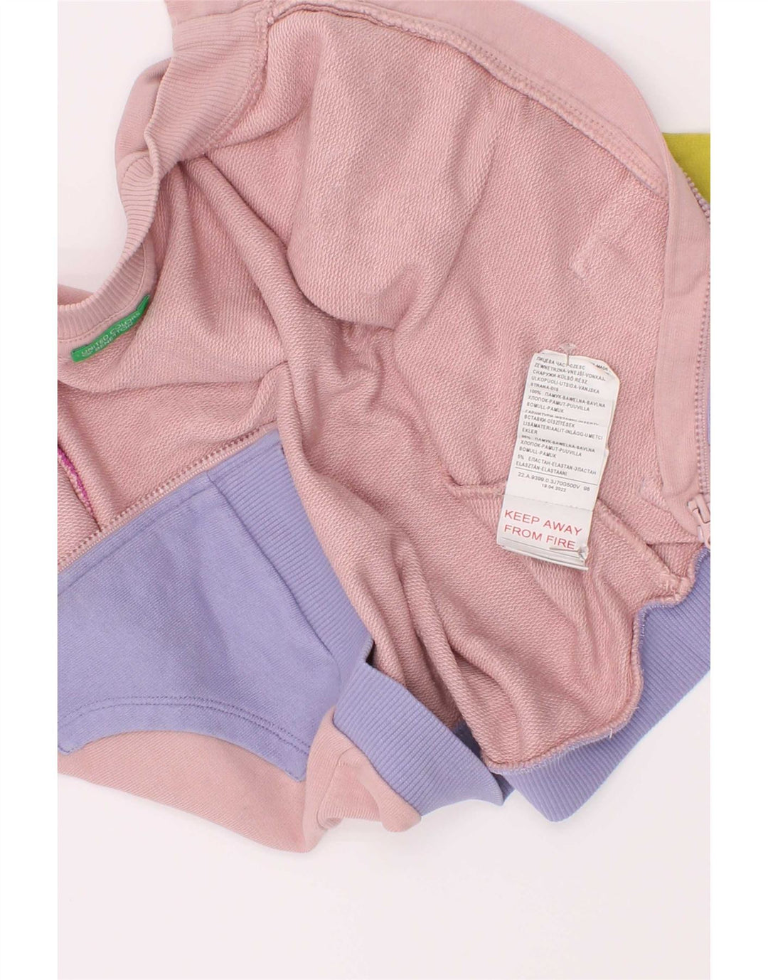 Κορίτσια αθλητική φόρμα Benetton Top Jacket 2-3 ετών Πολύχρωμο Colourblock