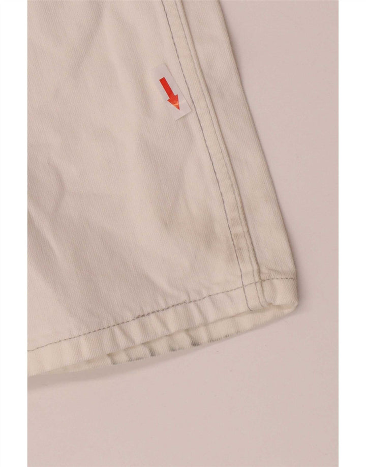 Levi's Womens 511 Slim Jeans W33 L34 Λευκό βαμβακερό