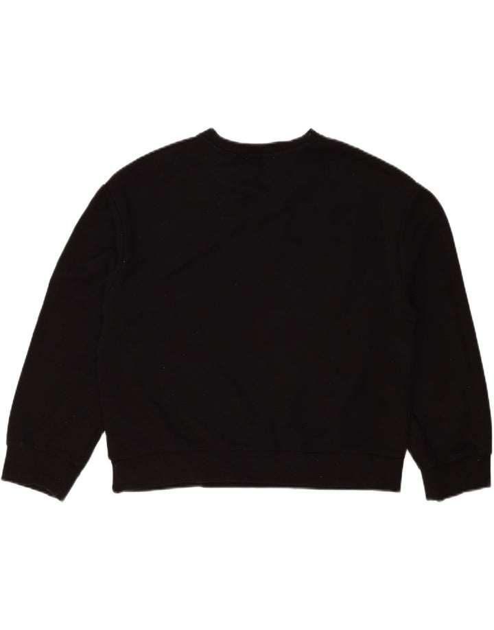 Zara Γυναικεία φούτερ μεγάλου μεγέθους Jumper UK 10 Small Black