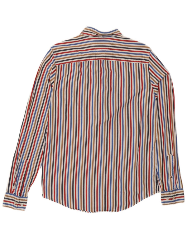 Ανδρικό πουκάμισο Tommy Hilfiger Slim Fit XS Πολύχρωμο βαμβακερό ριγέ