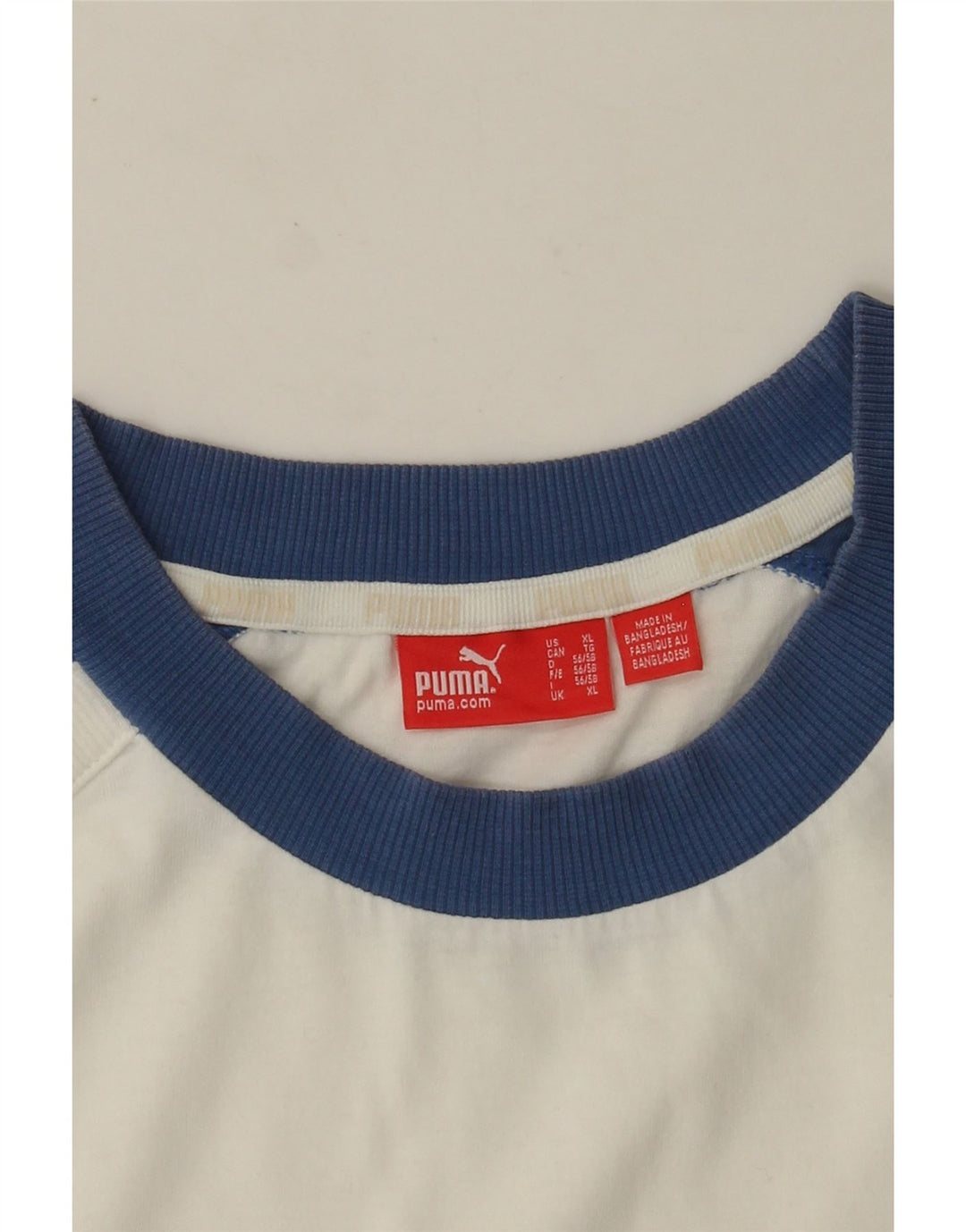 Ανδρικό γραφικό γιλέκο PUMA Top XL White Colourblock