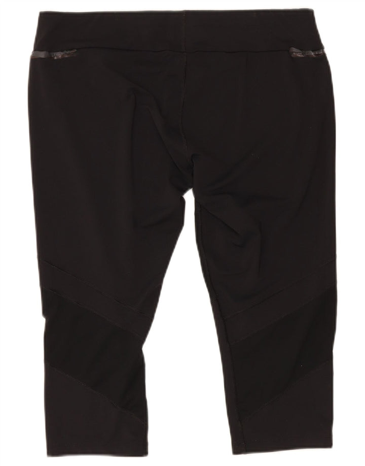 Asics Γυναικεία Κάπρι Κολάν UK 18 XL Μαύρο Πολυεστέρας