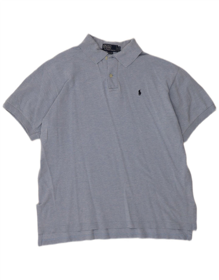 Polo Ralph Lauren Ανδρικό πουκάμισο Polo XL Μπλε βαμβακερό
