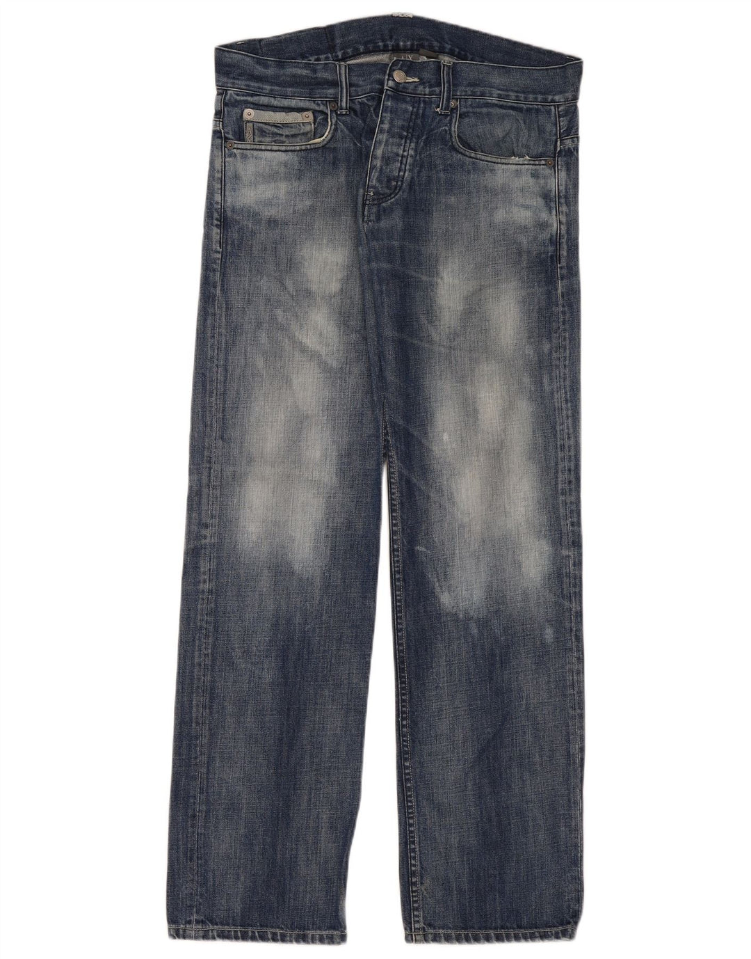Armani Exchange Ανδρικό Χαλαρό Τζιν W32 L32 Μπλε Βαμβακερό
