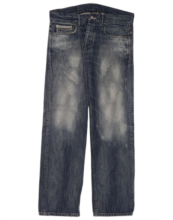 Armani Exchange Ανδρικό Χαλαρό Τζιν W32 L32 Μπλε Βαμβακερό